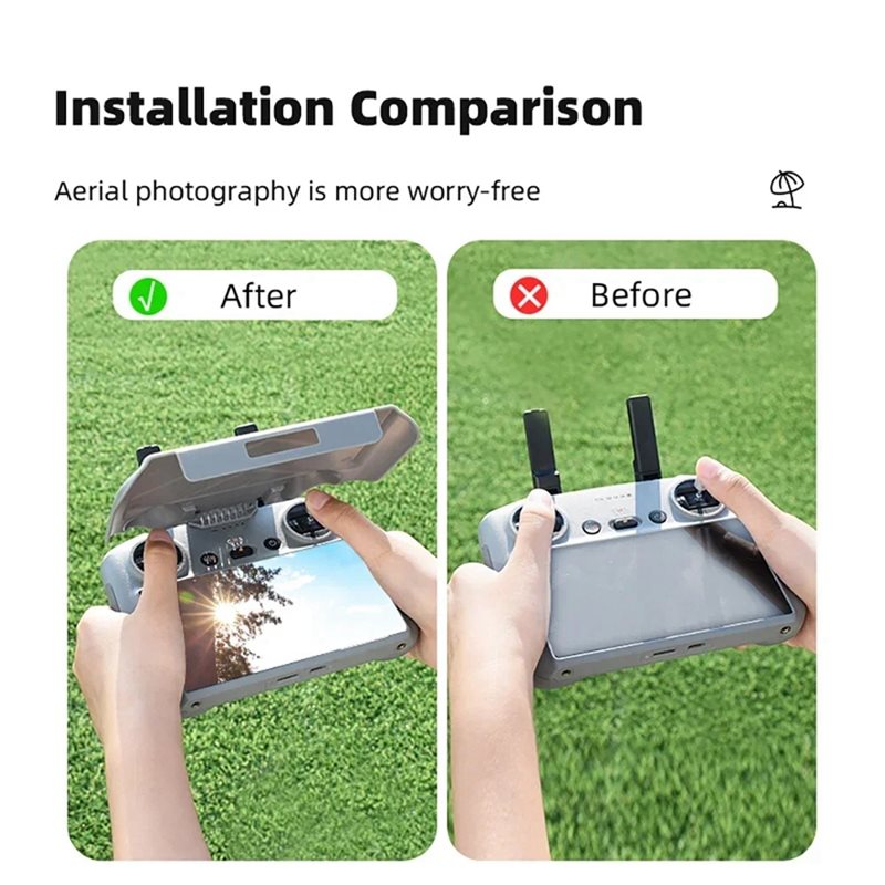 Y14A Sunshade For DJI Air 3S/  – обзор и цена Drone Controller Hood