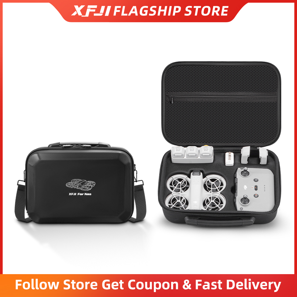 XFJI Carrying Case Compatible  – обзор и цена Drone Hard Shell Case